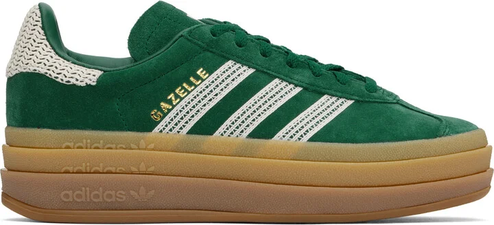 adidas Originals Green Gazelle Bold Sneakers