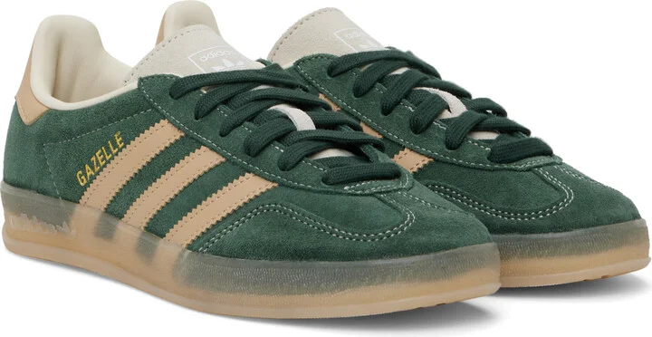 adidas Originals Green Gazelle Indoor Sneakers - Image 4