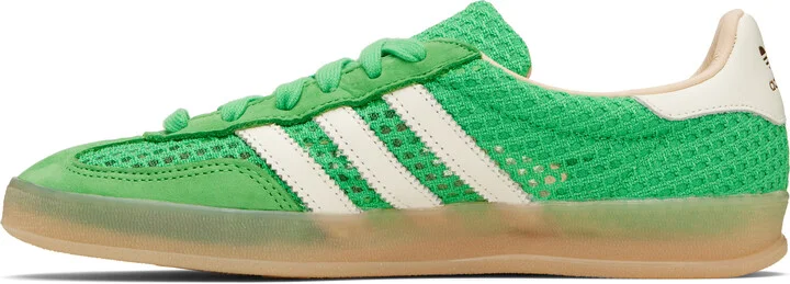 adidas Originals Green Gazelle Indoor Sneakers - Image 3