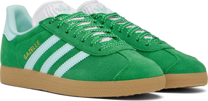 adidas Originals Green Gazelle Sneakers - Image 4