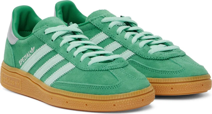 adidas Originals Green Handball Spezial Sneakers - Image 4