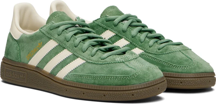 adidas Originals Green Handball Spezial Sneakers - Image 4