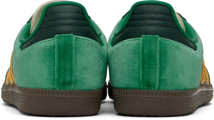adidas Originals Green Samba OG Sneakers - Image 2
