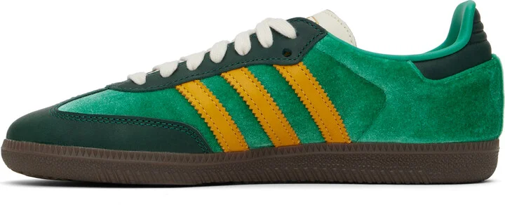 adidas Originals Green Samba OG Sneakers - Image 3