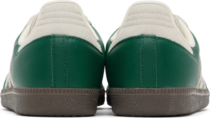 adidas Originals Green Samba OG Sneakers - Image 2