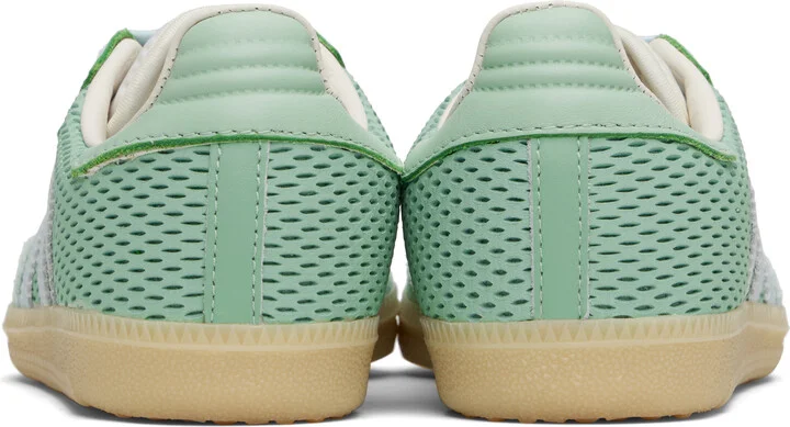adidas Originals Green Samba OG Sneakers - Image 2