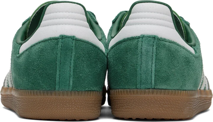 adidas Originals Green Samba Originals Sneakers - Image 2