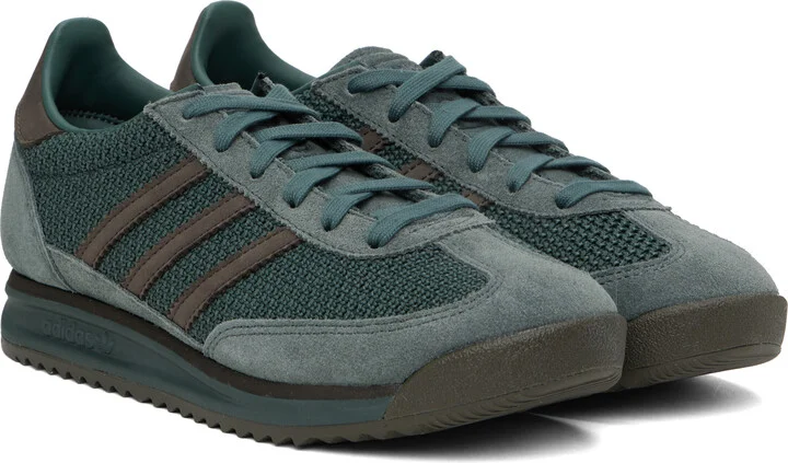 adidas Originals Green SL 72 RS Sneakers - Image 4