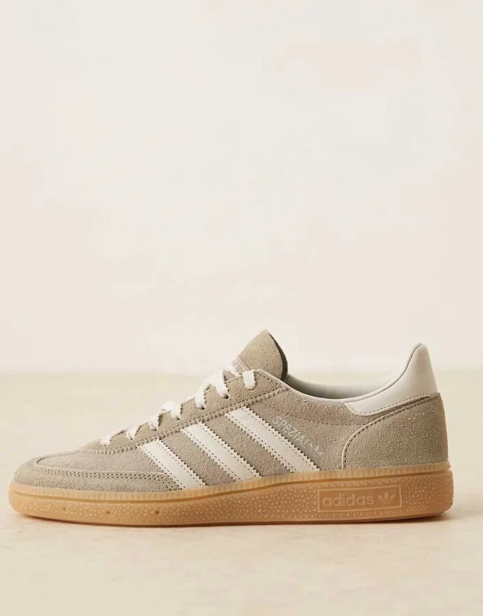 adidas Originals Handball Spezial sneakers in gray and silver - Image 2
