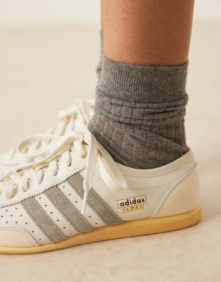 adidas Originals Japan Decon sneakers in white and gray - Image 4