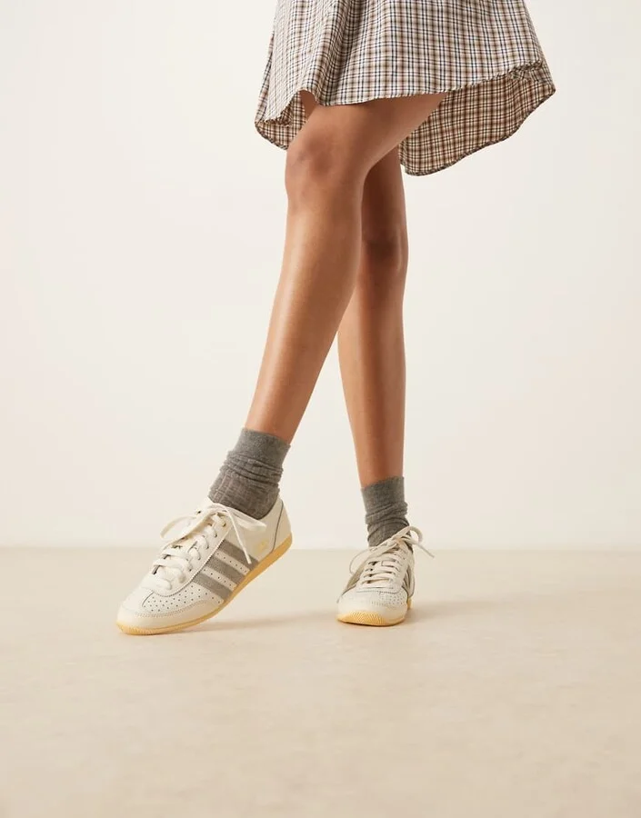 adidas Originals Japan Decon sneakers in white and gray