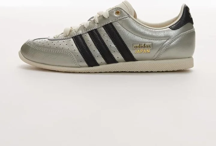 adidas Originals Japan low sneakers in pearl silver and black - Image 2