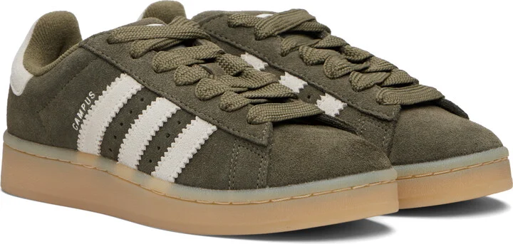 adidas Originals Khaki Campus 00s Sneakers - Image 4