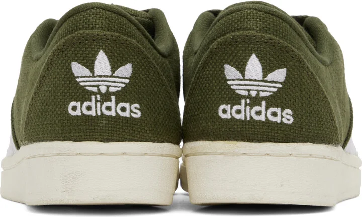 adidas Originals Khaki Superstar Supermodified Sneakers - Image 2