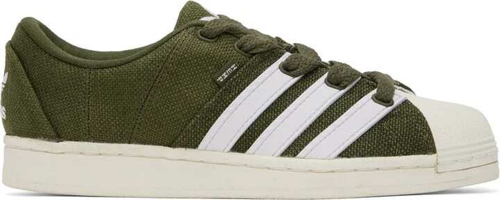 adidas Originals Khaki Superstar Supermodified Sneakers