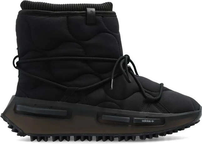 Adidas Originals Logo Detailed Lace-Up Boots