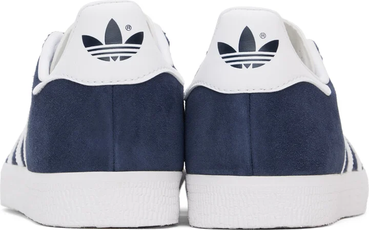 adidas Originals Navy Gazelle Sneakers - Image 2