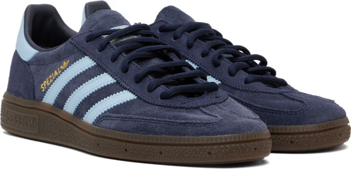 adidas Originals Navy Handball Spezial Sneakers - Image 4