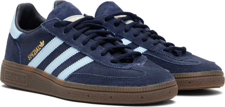 adidas Originals Navy Handball Spezial Sneakers - Image 4