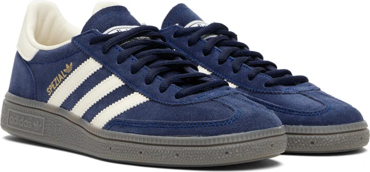 adidas Originals Navy Handball Spezial Sneakers - Image 4