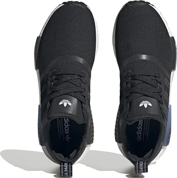 adidas Originals Nmd-R1 Women's Shoes Black/White/Blue Dawn : 7.5 B - Medium - Image 2