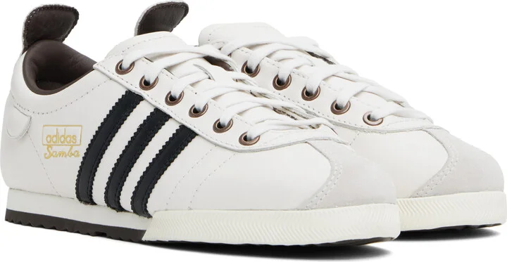 adidas Originals Off-White Samba 62 Sneakers - Image 4