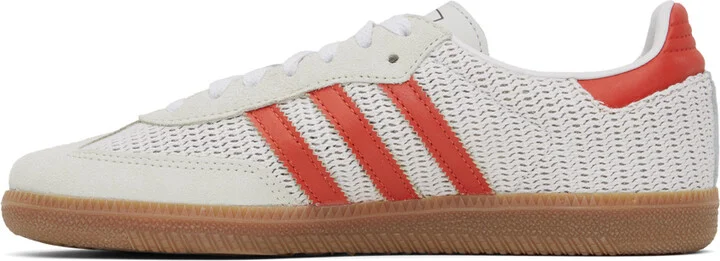 adidas Originals Off-White Samba OG Sneakers - Image 3