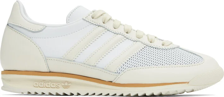 adidas Originals Off-White & White SL 72 Sneakers