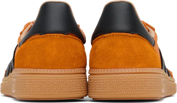 adidas Originals Orange & Black Handball Spezial Sneakers - Image 2