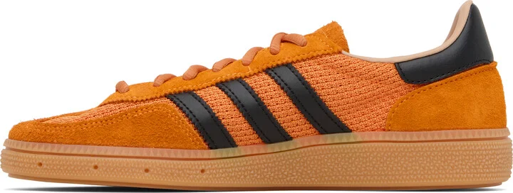 adidas Originals Orange & Black Handball Spezial Sneakers - Image 3