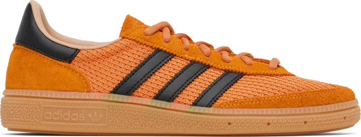 adidas Originals Orange & Black Handball Spezial Sneakers