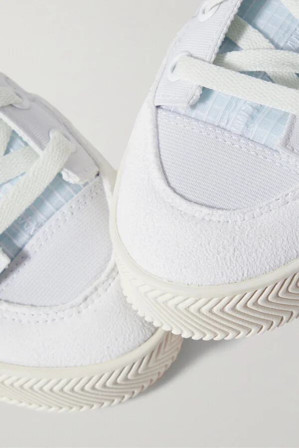 adidas Originals - + Parley Nizza Canvas, Ripstop And Faux Suede High-top Sneakers - White - Image 4