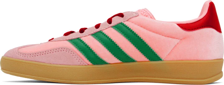 adidas Originals Pink Gazelle Indoor Sneakers - Image 3
