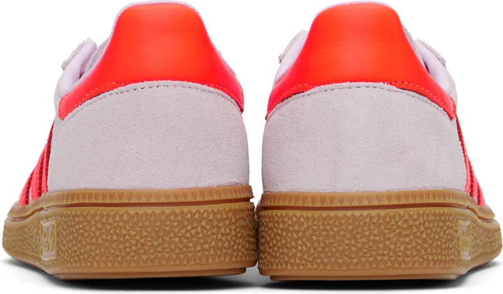adidas Originals Pink & Orange Handball Spezial Sneakers - Image 2