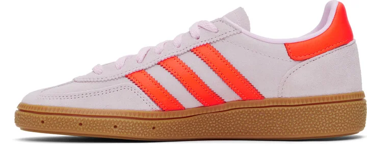 adidas Originals Pink & Orange Handball Spezial Sneakers - Image 3