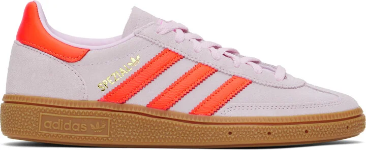 adidas Originals Pink & Orange Handball Spezial Sneakers