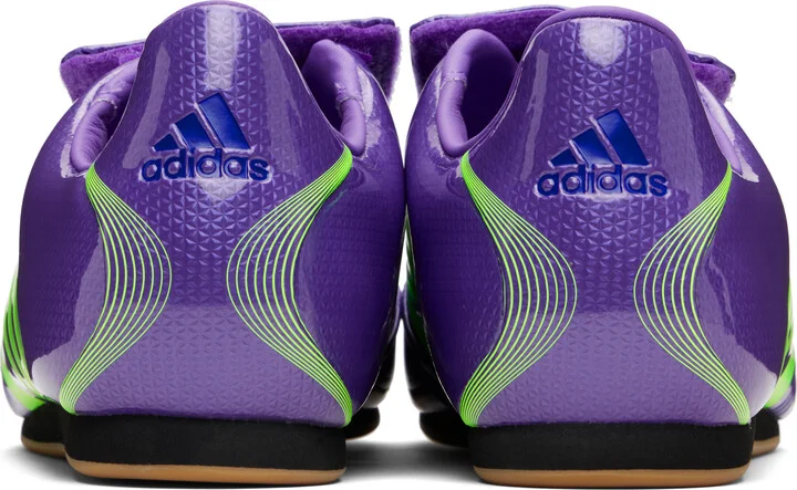adidas Originals Purple Taekwondo F50 Sneakers - Image 2