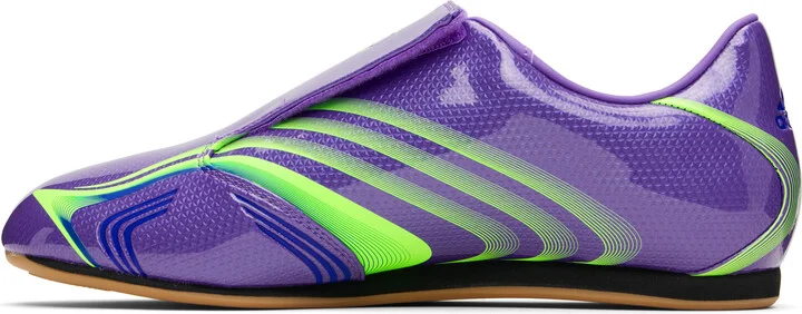adidas Originals Purple Taekwondo F50 Sneakers - Image 3