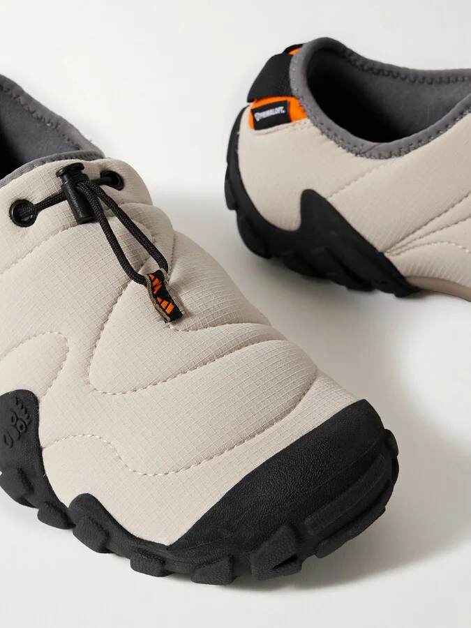 adidas Originals - Radlander Moc Rubber And Scuba-trimmed Ripstop Sneakers - Neutrals - Image 4