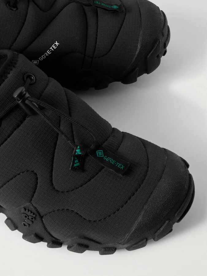 adidas Originals - Radlander Moc Rubber-trimmed Gore-tex®-ripstop Slip-on Sneakers - Black - Image 4