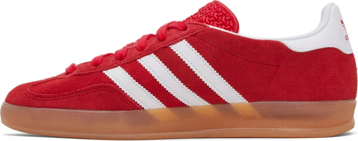 adidas Originals Red Gazelle Indoor Sneakers - Image 3