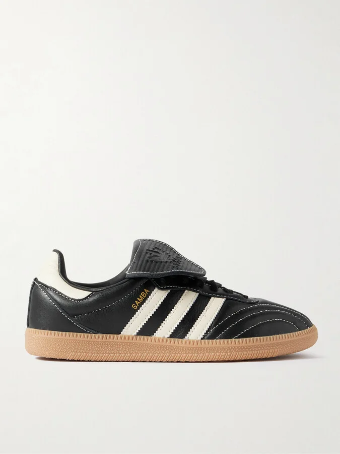 adidas Originals - Samba Lt Leather Sneakers - Black