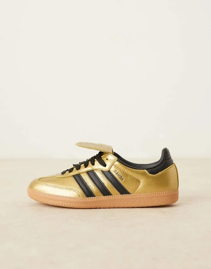 adidas Originals Samba LT sneakers in metallic gold - Image 2