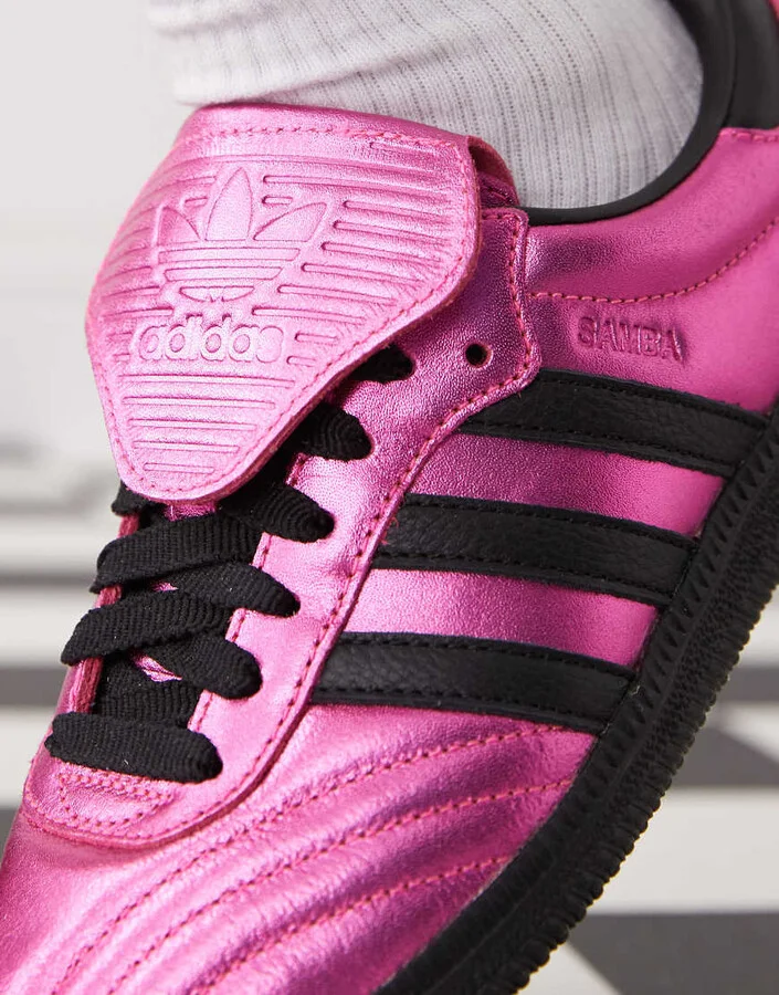 adidas Originals Samba LT sneakers in metallic pink - Image 4