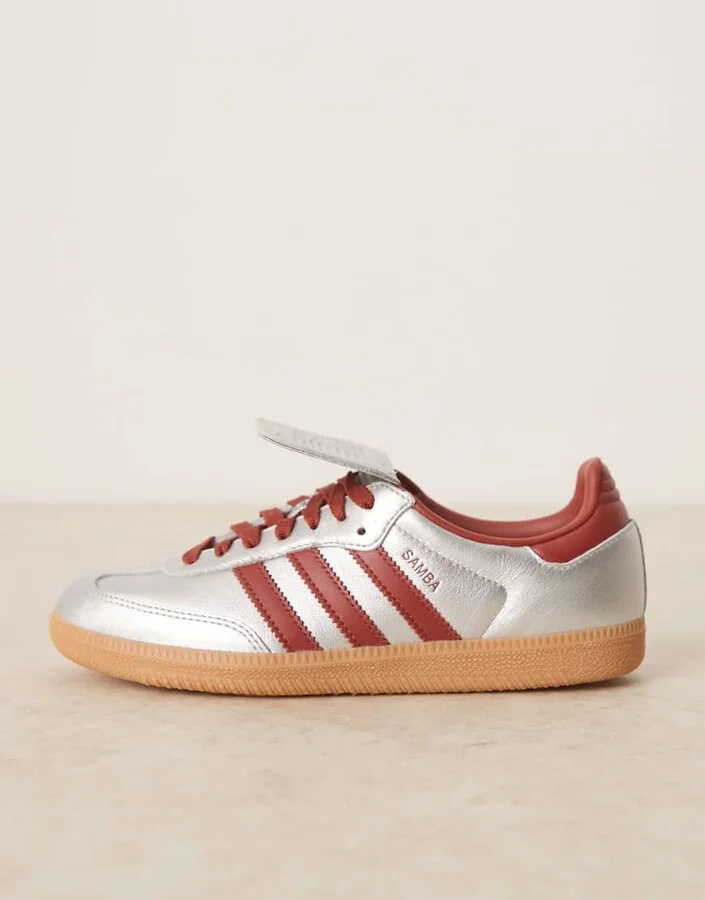 adidas Originals Samba LT sneakers in metallic silver - Image 2