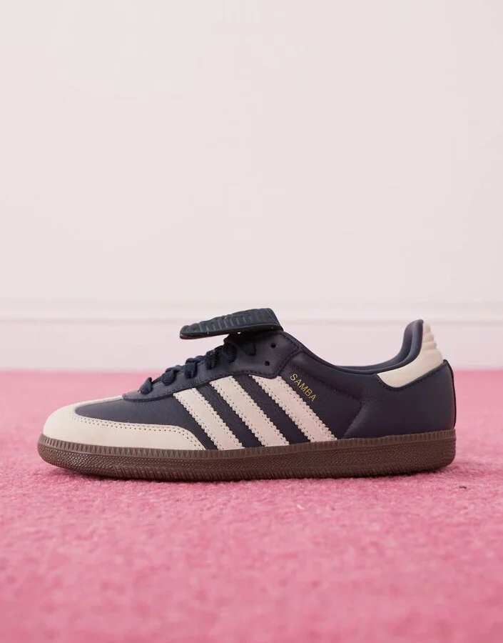 adidas Originals Samba LT sneakers in navy and ivory - Image 2