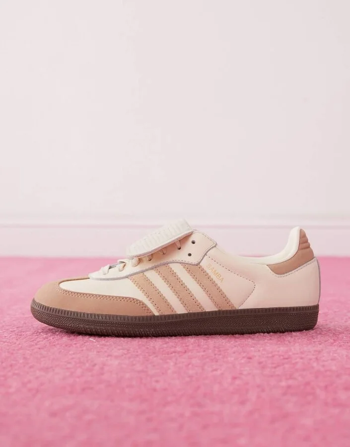 adidas Originals Samba LT sneakers in white and beige - Image 2