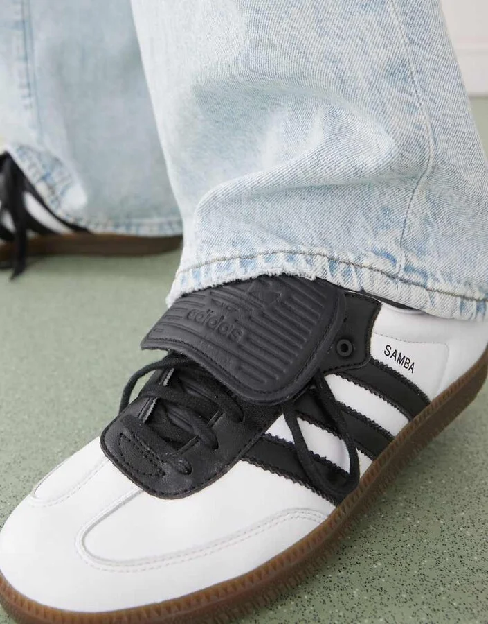 adidas Originals Samba LT sneakers in white and black - Image 4