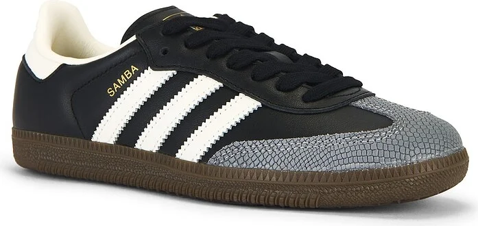 adidas Originals Samba OG Sneaker in Black - Image 2