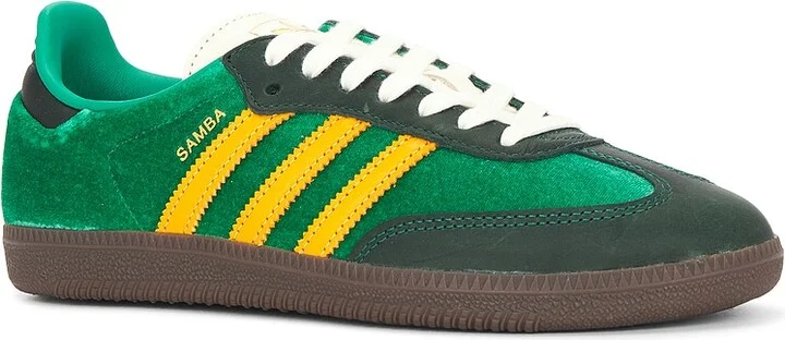 adidas Originals Samba OG Sneaker in Green - Image 2